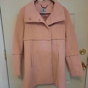 Blush winter coat